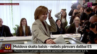 Moldova skaita balsis – neliels pārsvars dalībai ES