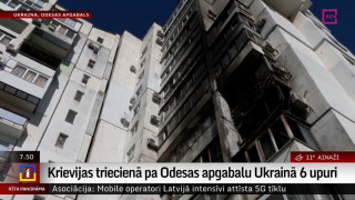 Krievijas triecienā Odesas apgabalā 6 bojāgājušie