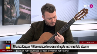 Ģitārists Kaspars Niklasons izdod noskaņām bagātu instrumentālo albumu