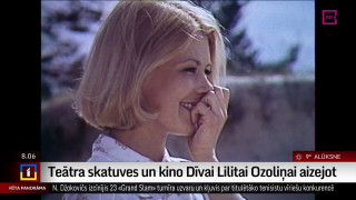 Teātra skatuves un kino Dīvai  Lilitai Ozoliņai aizejot