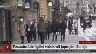 Pasaules laimīgākā valsts vēl joprojām Somija