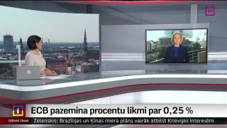 Eiropas Centrālā banka pazemina procentu likmi par 0,25 %