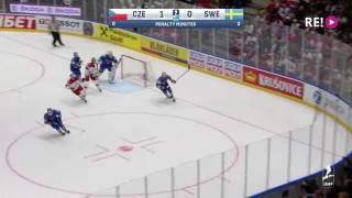 Čehija - Zviedrija. Spēles momenti