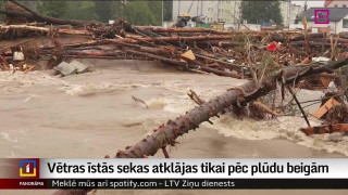 Vētras īstās sekas atklājas tikai pēc plūdu beigām