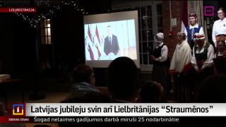 Latvijas jubileju svin arī Lielbritānijas "Straumēnos"