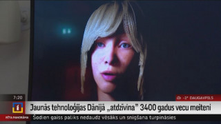 Jaunās tehnoloģijas Dānijā „atdzīvina” 3400 gadus vecu meiteni