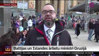 Baltijas un Islandes ārlietu ministri tiekas Gruzijā