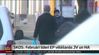 SKDS: Februārī līderi EP vēlēšanās JV un NA