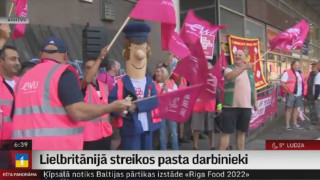 Lielbritānijā streikos pasta darbinieki