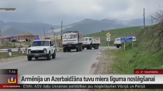 Armēnija un Azerbaidžāna tuvu miera līguma noslēgšanai