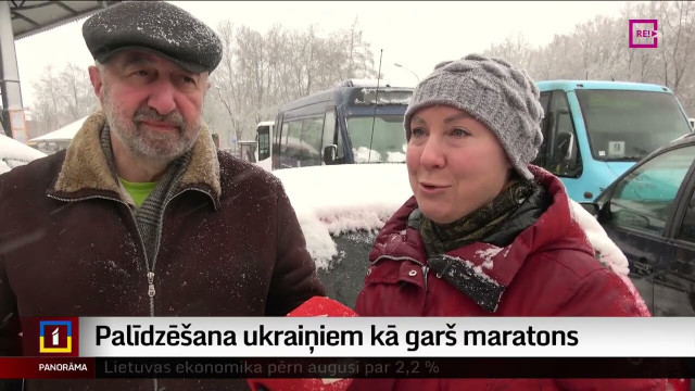 Palīdzēšana ukraiņiem kā garš maratons