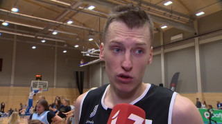 Latvijas-Igaunijas basketbola līga. BK "Jūrmala" - "Kalev Cramo". Kaspars Vecvagars