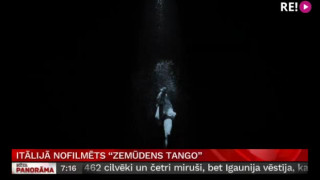 Itālijā nofilmēts "zemūdens tango"