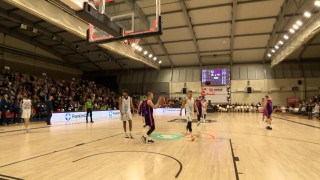 Latvijas-Igaunijas basketbola līgas spēle "Valmiera GLASS VIA" - "Rīgas Zeļļi"