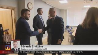 Telefonintervija ar Saeimas priekšsēdētāju Edvardu Smiltēnu (AS)