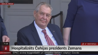 Hospitalizēts Čehijas prezidents Zemans