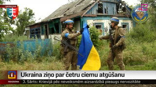 Ukraina ziņo par četru ciemu atgūšanu