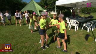 Ukrainas un Latvijas bērni tiekas vasaras nometnē