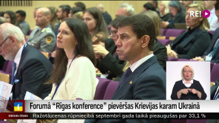 Forumā "Rīgas konference" pievēršas Krievijas karam Ukrainā