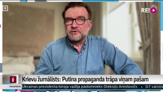 Krievu žurnālists: Putina propaganda trāpa viņam pašam