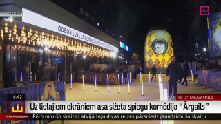 Uz lielajiem ekrāniem asa sižeta spiegu komēdija "Ārgails"