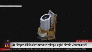 Ar Eiropas Eiklīda kosmosa teleskopu iegūti pirmie Visuma attēli