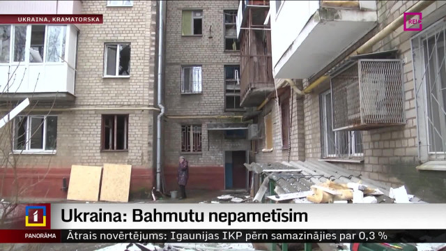 Ukraina: Bahmutu nepametīsim