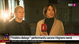 "Valkīru dialogs" performanču saruna  Vāgnera namā