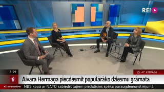 Aivara Hermaņa piecdesmit populārāko dziesmu grāmata