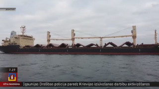 Atkal atsācies Ukrainas graudu eksports pa Melno jūru