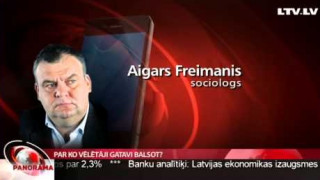 Telefonintervija ar sociologu Aigaru Freimani par partiju reitingiem