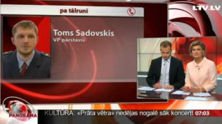 Telefonintervija ar Valsts policijas pārstāvi Tomu Sadovski