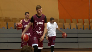 Latvijas basketbola izlases treniņnometne