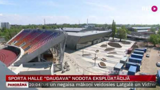 Sporta halle "Daugava" nodota ekspluatācijā