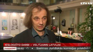 Ieslodzīto darbi – veltījums Latvijai