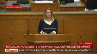 Igaunijas parlaments apstiprina Kallasu premjeres amatā