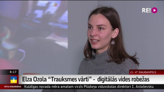 Elza Ozola “Trauksmes vārti” -  digitālās vides robežas