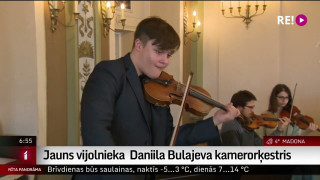 Jauns vijolnieka Daniila Bulajeva kamerorķestris
