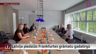 Latvija piedalās Frankfurtes grāmatu gadatirgū