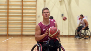Latvijas ratiņbasketbola izlase gatavojas Eiropas čempionātam