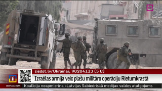 Izraēlas armija veic plašu militāro operāciju Rietumkrastā