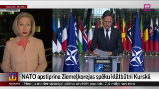 NATO apstiprina Ziemeļkorejas spēku klātbūtni Kurskā