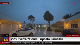 Viesuļvētra "Berila" izposta Jamaiku
