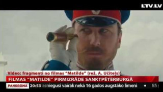 Filmas "Matilde" pirmizrāde Sanktpēterburgā