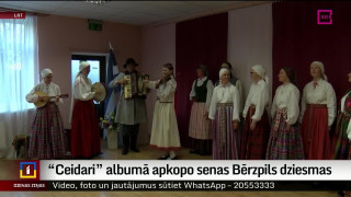 "Ceidari" albumā apkopo senas Bērzpils dziesmas
