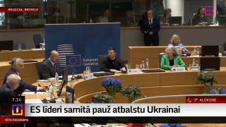 ES līderi samitā pauž atbalstu Ukrainai