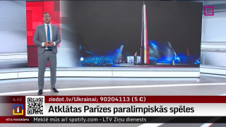 Atklātas Parīzes paralimpiskās spēles