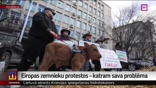 Eiropas zemnieku protestos – katram sava problēma