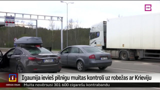 Igaunija ievieš pilnīgu muitas kontroli uz robežas ar Krieviju