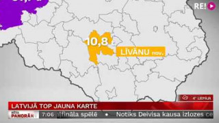 Latvijā top jauna karte